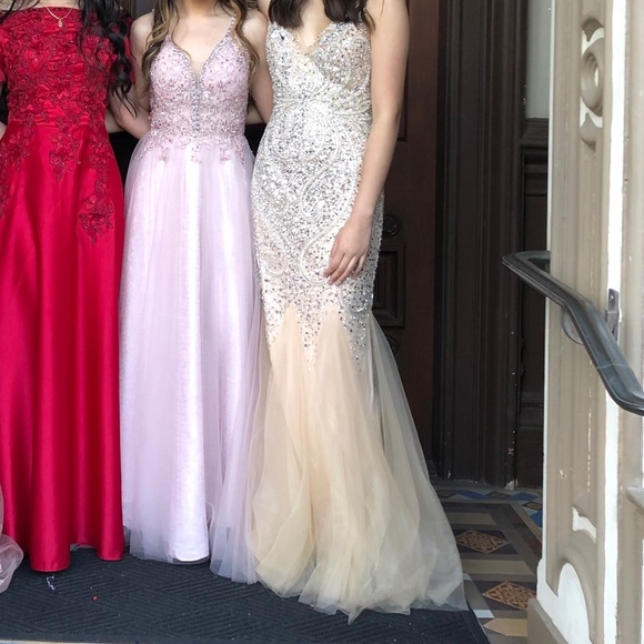 Gold Prom Dress - Picture 6 of 8